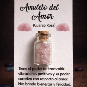 Amuleto del Amor (Cuarzo Rosa)