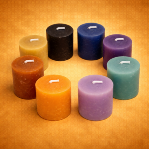 Velas rituales naturales (elige tu energía)