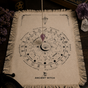 Mantel para péndulo “Ojo que todo lo ve” – Adivinación y energía espiritual