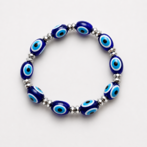 pulsera ojo turco azul cuentas protección energía