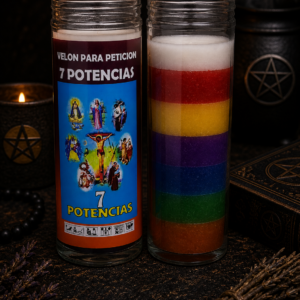 velón 7 potencias oración aceite protección energía espiritual